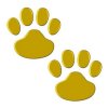 3D Autonálepka - Psí tlapky (Barva Stříbrná)