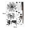 187 2 3d nalepka na zed pampelisky 80 cm x 130 cm
