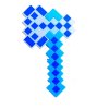 Minecraft svietiaca Sekera Diamantová