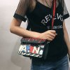Dámská crossbody kabelka Cartoon Bílá (Barva Bílá)