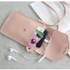 Dámská crossbody kabelka na mobil - 4 barvy (Barva Staroružová)