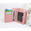 Dámská kapesní peněženka Pretty girl 5 barev (Barva Ružová II.)