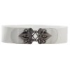 Dámský pásek Retro (Barva Bílá, Veľkosť UNI Veľkosť)