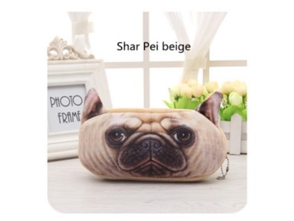 Detský peračník - puzdro Cartoon Shar Pei (Farba Shar Pei)