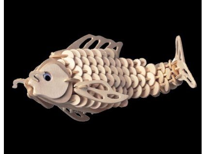 115 drevená 3d stavebnica kapor