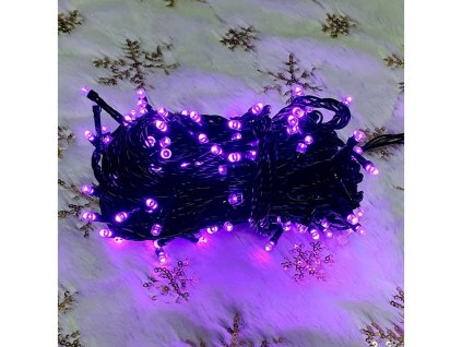 300led 30m fialová