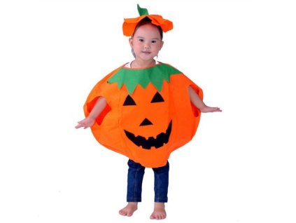 Karnevalový kostým Halloween (Farba Halloweenska dýňa, Veľkosť UNI Veľkosť)