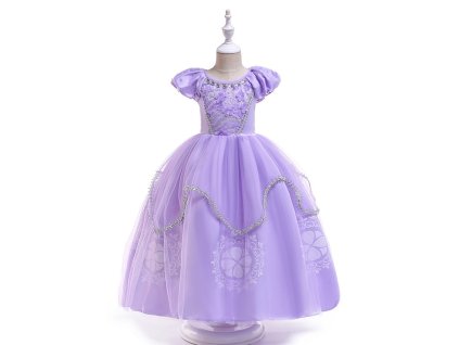 Kostým princezná Sofia (Farba Fialová, Veľkosť 110 Veľkosť)