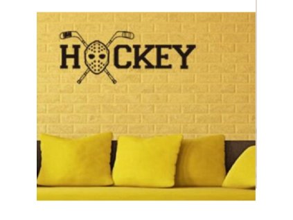 952 nalepka na stenu hokej 43cm x 110cm