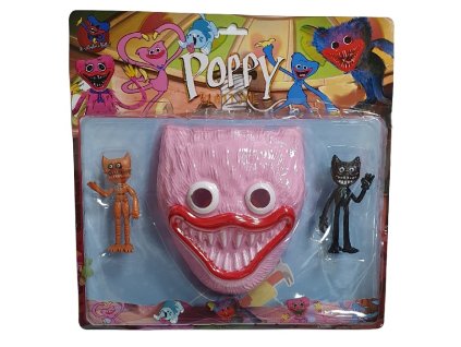 Postavičky a maska Poppy Playtime Huggy Wuggy (Poradie 2)