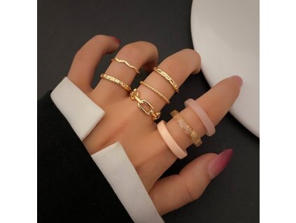 Set prsteňov (Poradie Ružová)