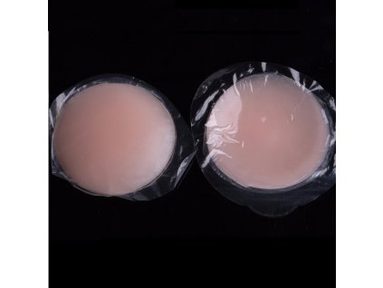 Silikónové nálepky na bradavky, telová farba - 2 typy (Farba telová, Veľkosť kruh Veľkosť)