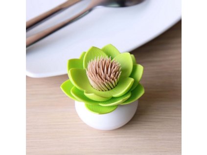 Stojan na špáradlá alebo vatové tyčinky (Porádia zelená)