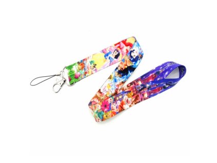 Šnúrka na krk - mix motívov (Farba Snehulienka žltá, Veľkosť UNI Veľkosť)