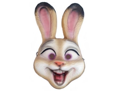 Zvieracia maska na tvár zajačica