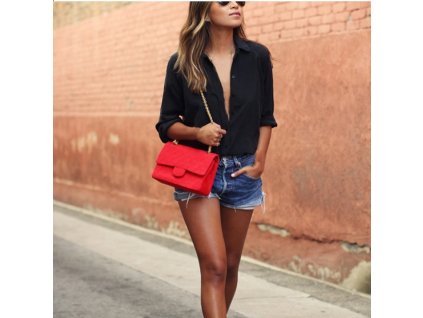 Dámska košeľa Britany (Farba Čierna, Veľkosť S Veľkosť)