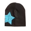 Detská bavlnená čiapka Star - 7 farieb Hnedá UNI Veľkosť (Farba Hnedá, Veľkosť UNI Veľkosť)