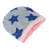Detská bavlnená čiapka Stars - 5 farieb (Farba Sivá, Veľkosť UNI Veľkosť)