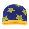 Detská bavlnená čiapka Stars - 5 farieb (Farba Sivá, Veľkosť UNI Veľkosť)