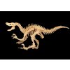 103 drevena 3d stavebnica velociraptor stredna