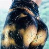 Fitness legíny Crystal Čierna s potlačou S Veľkosť (Farba Čierna s potlačou, Veľkosť S Veľkosť)