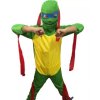 Chlapčenský kostým Ninja korytnačka Farebná (Farba Barevná, Veľkosť 100-110 Veľkosť)