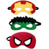 Karnevalová maska HRDINOVÁ (Farba Iron Man, Veľkosť UNI Veľkosť)