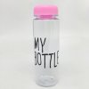 Fľaša na vodu My bottle s vreckom 3 druhy (Farba Ružová, Veľkosť 500ml Veľkosť)
