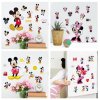 3D Nálepka na stenu - Mickey a Minnie Mouse (Farba Mix 1.)