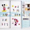 3D Nálepka na stenu - Mickey a Minnie Mouse (Farba Mix 1.)