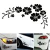 Nálepka na auto Kvety (Farba Biela)
