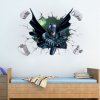 3D nálepka na stenu Batman 50x70 cm Zelená (Farba Zelená)