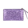 Peňaženka - kabelka do ruky - 2 farby Metalická fialová (Farba Metalická fialová)