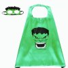 Plášť+Maska Hulk 3-10 rokov Veľkosť 2. (Farba 2., Veľkosť 3-10 rokov Veľkosť)