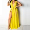 Plážové šaty Daisy (Farba Žltá, Veľkosť UNI Veľkosť)