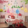 910 3d nalepka na stenu disney princeznej