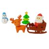 Vianočné Postavičky Snehuliak, Sob a Santa na saniach (Porádia 1)