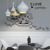 181 3d nalepka na stenu aj love coffee