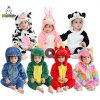 Detský kostým na karneval Animals (Farba Leopard, Veľkosť 2-4 roky)