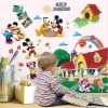 886 3d nalepka na stenu mickey and minnie friends