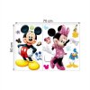 190 3d nalepka na stenu mysak mickey s myskou mínnie
