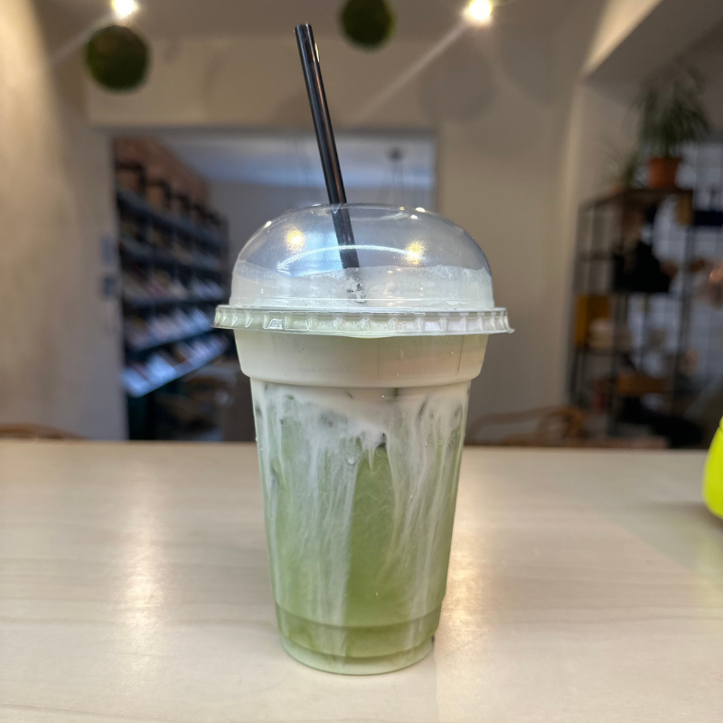 Cold foam matcha