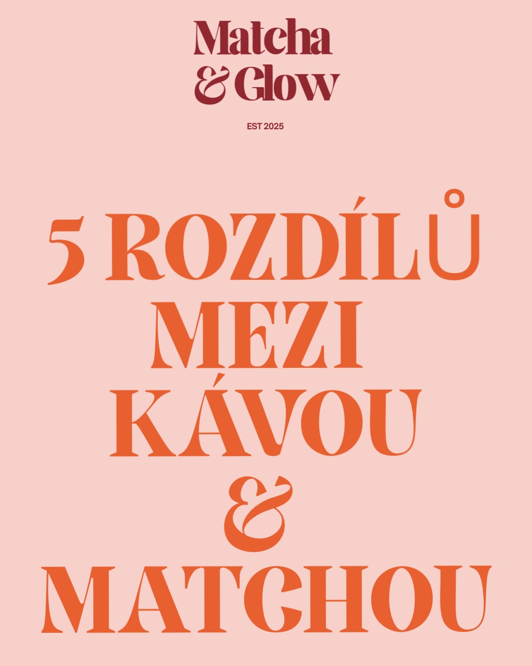 5 rozdílů mezi kávou a matchou