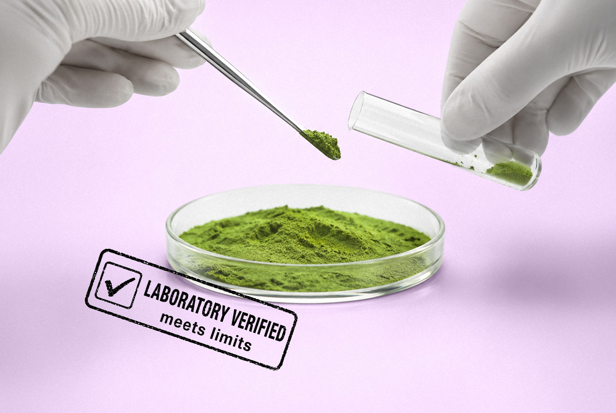 Matcha tea tests