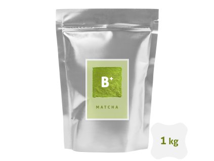 kyosun matcha B+ doypack label silver 1kg