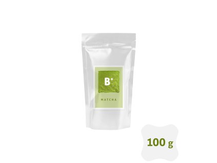kyosun matcha B+ doypack label white glossy 100g