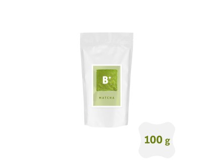 kyosun matcha B+ doypack label white matte 100g