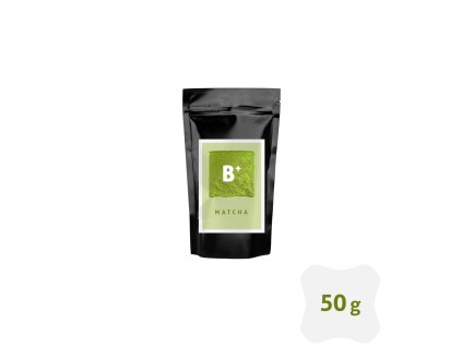 kyosun matcha B+ doypack label black glossy 50g