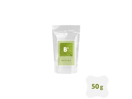 kyosun matcha B+ doypack label white glossy 50g