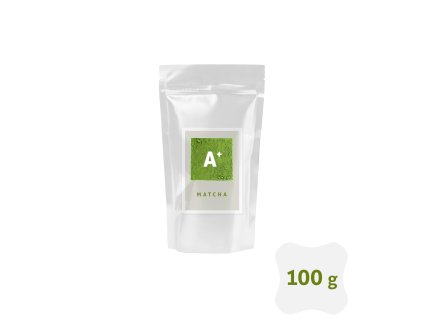 kyosun matcha A+ doypack label white glossy 100g